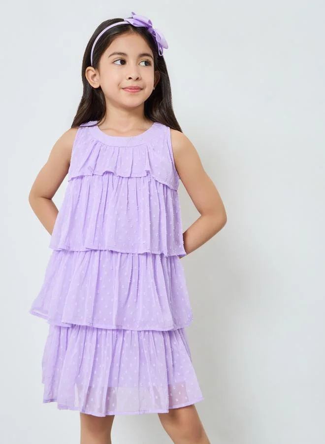 ستايلي فستان قصير بطبقات